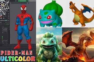 cleanup color and split 3d models, convert stl to 3mf for multicolor 3d printing