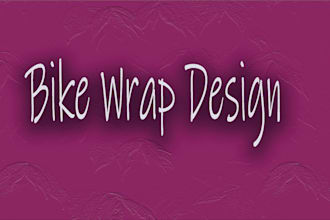 design custom racing motorcycle, bike wrap, jet ski wrap