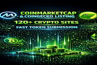 do professional crypto coin listing on coinmarketcap, coingecko and exchange