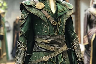 sew custom cosplay costume