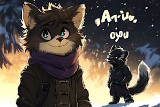 draw your furry or anthro character