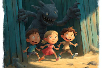 children book illustration and children book design