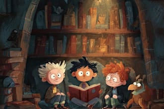 professional children book design
