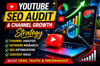 do youtube channel SEO audit and growth strategy