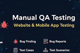 do website and mobile app QA testing