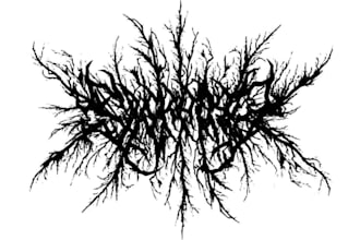 design an atmospheric black metal logo for your band