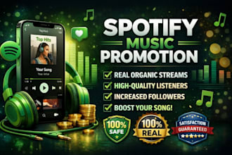 do spotify album promotion, spotify music track promotion