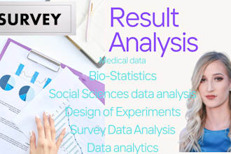do survey data analysis, anova, correlation, regression, moderation, mediation
