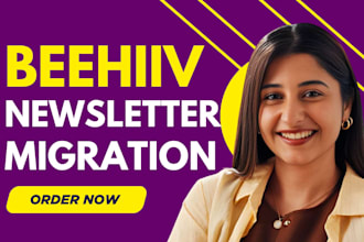 migrate your newsletter to beehiiv from mailchimp, substack, convertkit or ghost