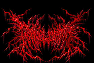 design a brutal blood dripping metal logo for your band