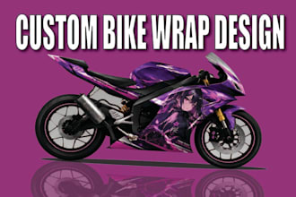 do unique custom car bike and motorcycle vinyl wrap designs