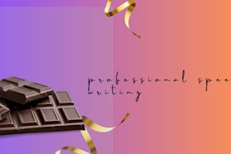 write a beautiful and emotional speech for your event