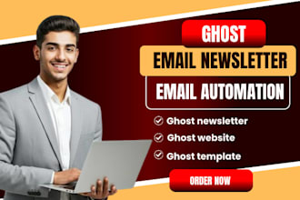 setup ghost email automation ghost newsletter template ghost email marketing