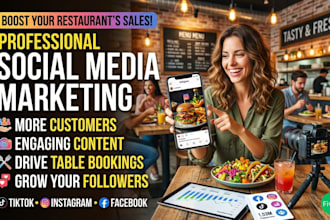 do social media marketing for your restaurant business
