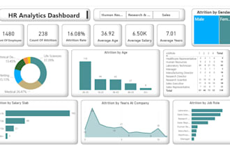 create detailed financial dashboards