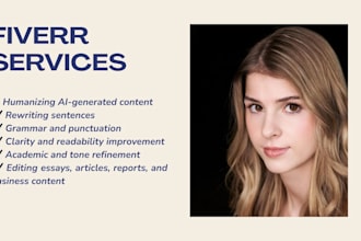 humanize ai content, rewrite and edit ai generated text