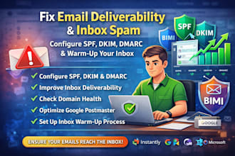 fix email deliverability issues with spf dkim dmarc and avoid spam folder
