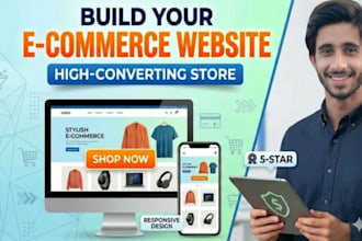 design and develop e commerce web site