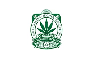 create a clean and modern cannabis logo