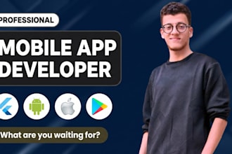 build mobile app development, ios android app creation flutter app developer
