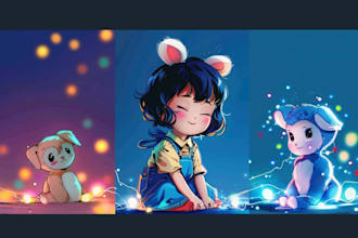 draw cute character illustration