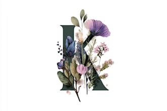 design elegant floral and botanical logo