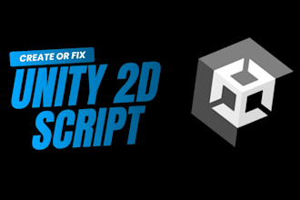 create or fix your unity 2d game