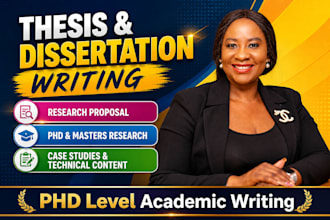 edit business research, proposal, thesis and dissertation