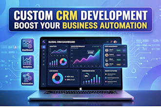 develop a custom CRM website for your business