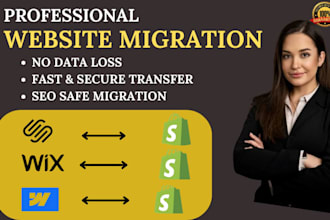 backup migrate squarespace website to shopify clone wix website etsy to shopify