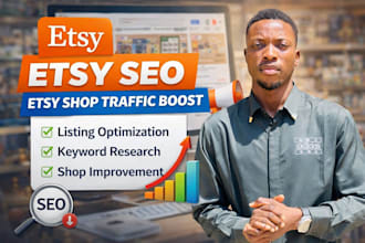 do etsy SEO optimization to boost etsy sales shop traffic promotion etsy listing