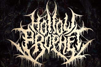 design a powerful heavy metal logo for your band