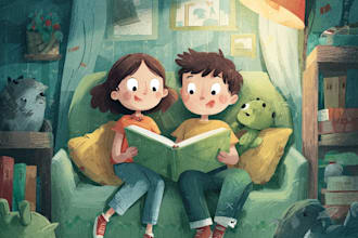 children book illustration and children book illustration