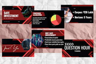 design professional powerpoint and pitch deck slides