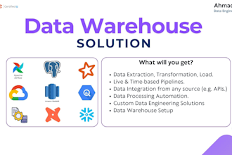 build data warehouse on redshift, bigquery, postgres