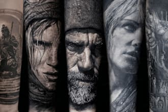 design professional tattoo and custom tattoo