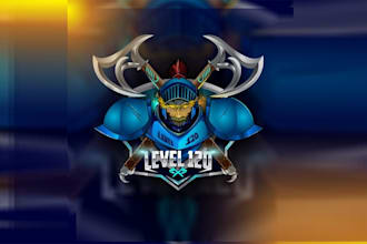 design a modern gaming logo for online brands