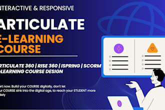 create onboarding course training in articulate 360, rise 360 for organizations
