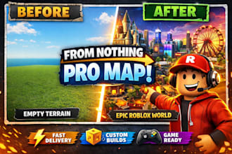 develop, build maps, models, anything on roblox