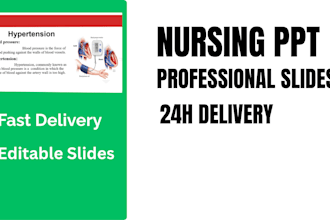 create nursing, medical and healthcare powerpoint presentation
