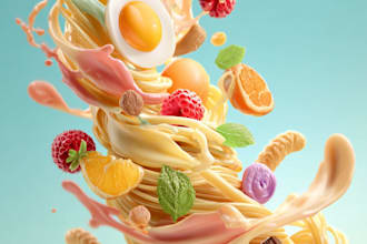 design food flyers, posters and menu cards