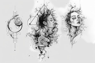 create custom tattoo design