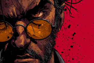 design comic book characters and scenes