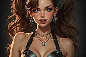 draw a cute and sexy pin up pinup girl