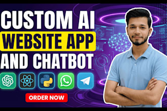 build custom gpt ai chatbot and chatbot development for your website