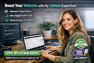 do your github repository with real developer marketing and organic traffic