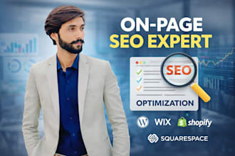 provide complete onpage SEO for wordpress shopify wix websites