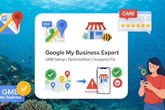 setup and optimize google my business and fix gmb suspension fast