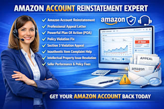 fix amazon account suspension and create winning amazon appeal poa