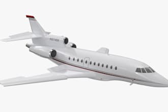 craft 3d aerospace, airplane,  helicopter, drone, military fighter jet, aircraft